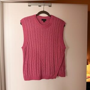 Current Air Cable Knit Sweater Vest